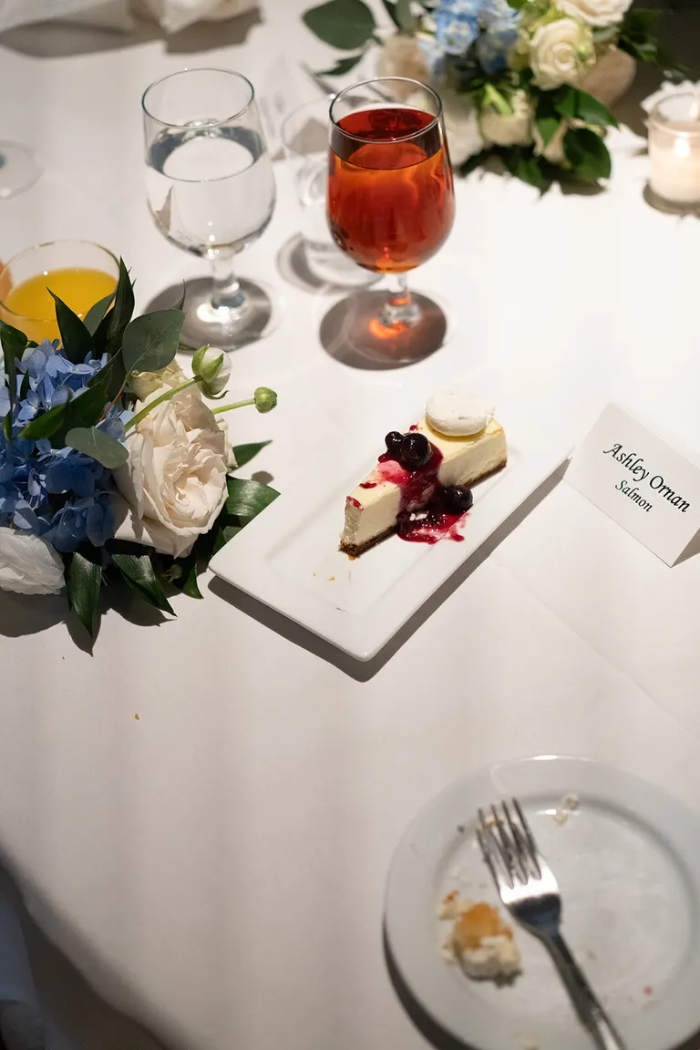 wedding details at reception, small wedding photographer in charlottesville va