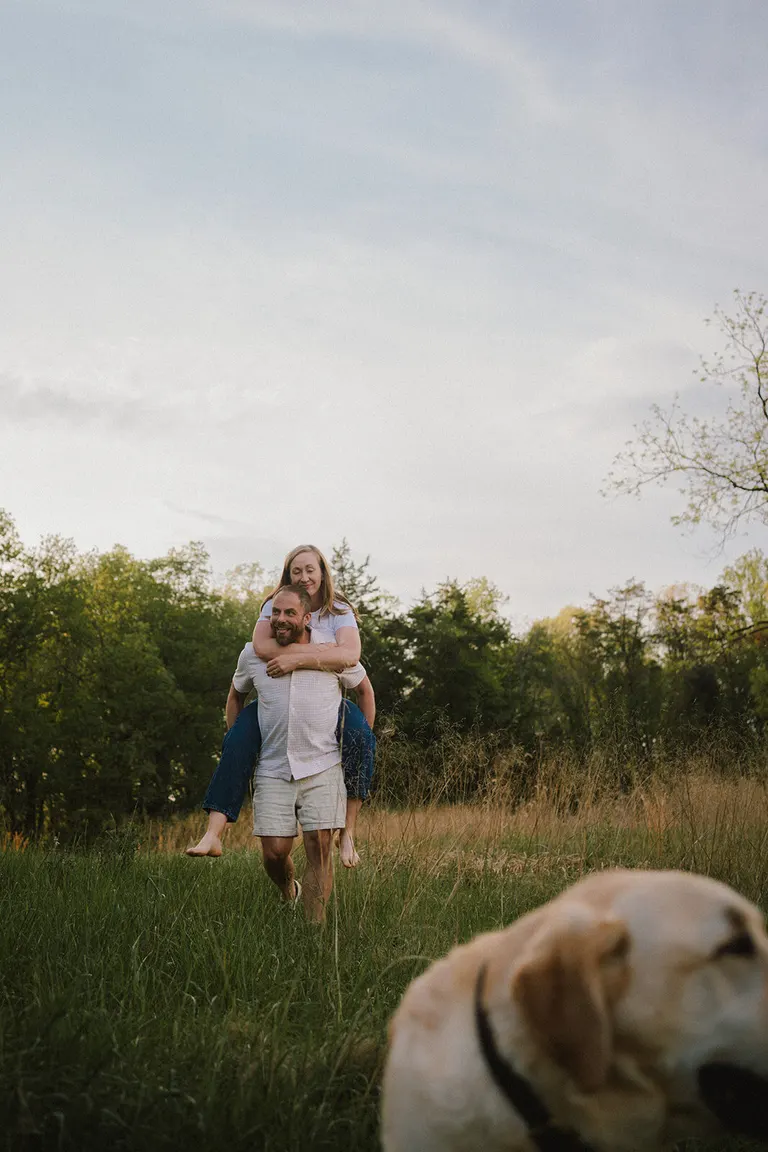 poses for parents in relaxed family photos by charlottesville photographer